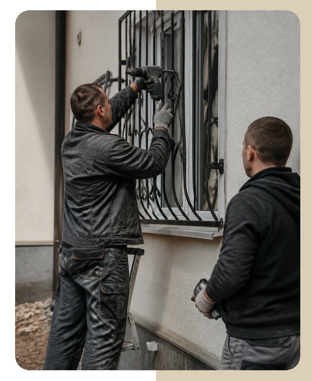 Установка наружных решеток в Нягани от 4991 р. | ДвериЛегко-Нга